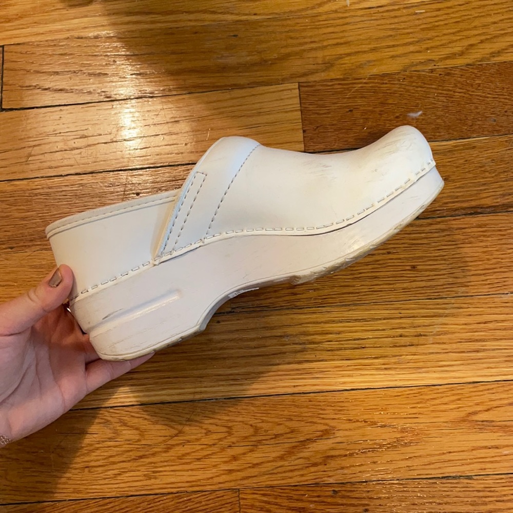 White danskos - size 37